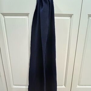 J.crew x Hogarth 100% cashmere Navy Blue Scarf